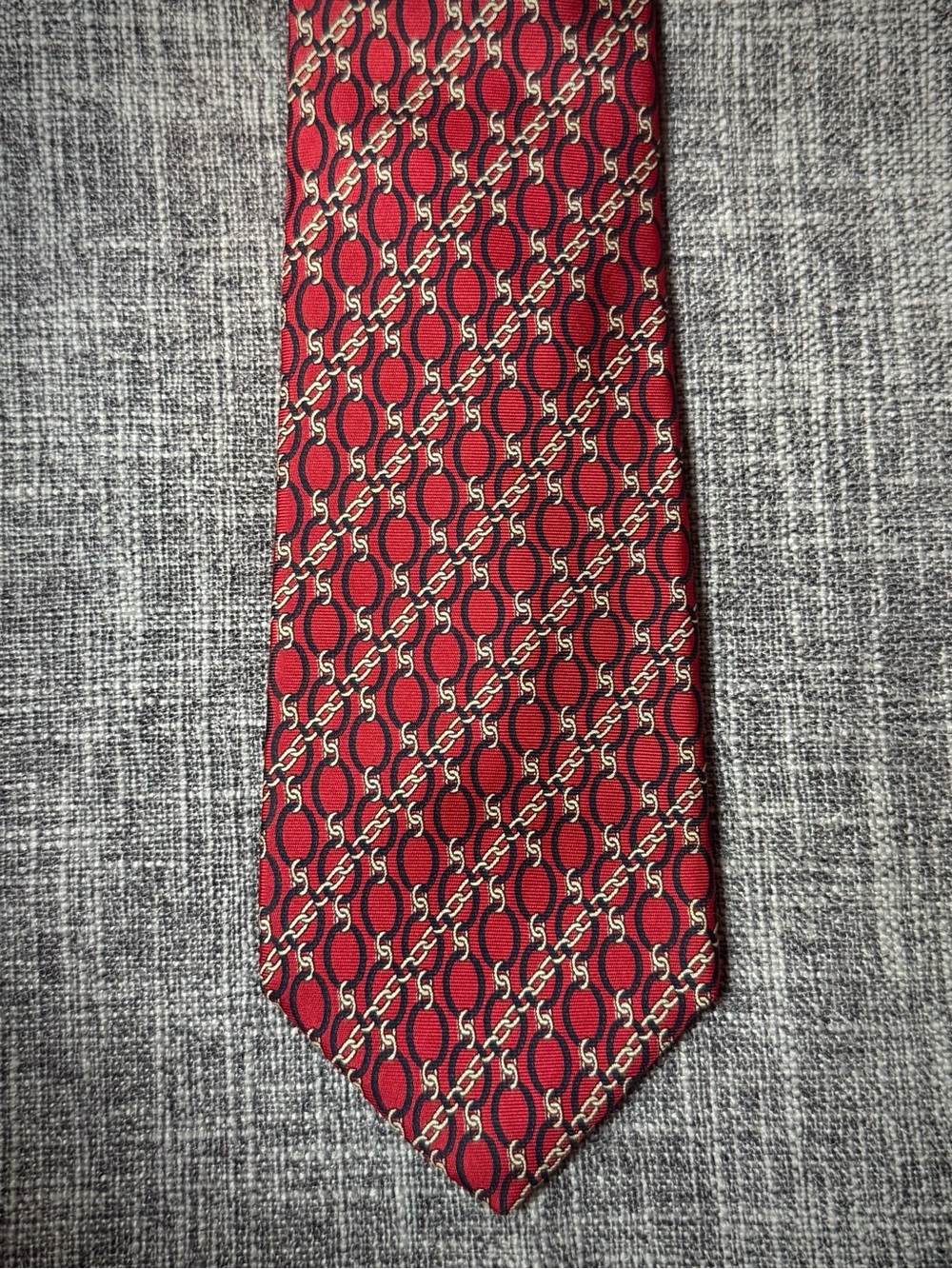 Vintage Bert Pulitzer Men's Silk Tie